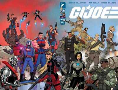 G.I. Joe #1 Cover A Tom Reilly Wraparound Comic Book First Print 2024