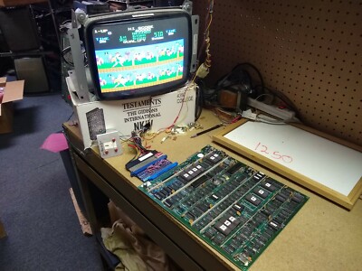 STRENGTH & SKILL - 1984 Sun - Guaranteed Working non-JAMMA Arcade PCB - RARE
