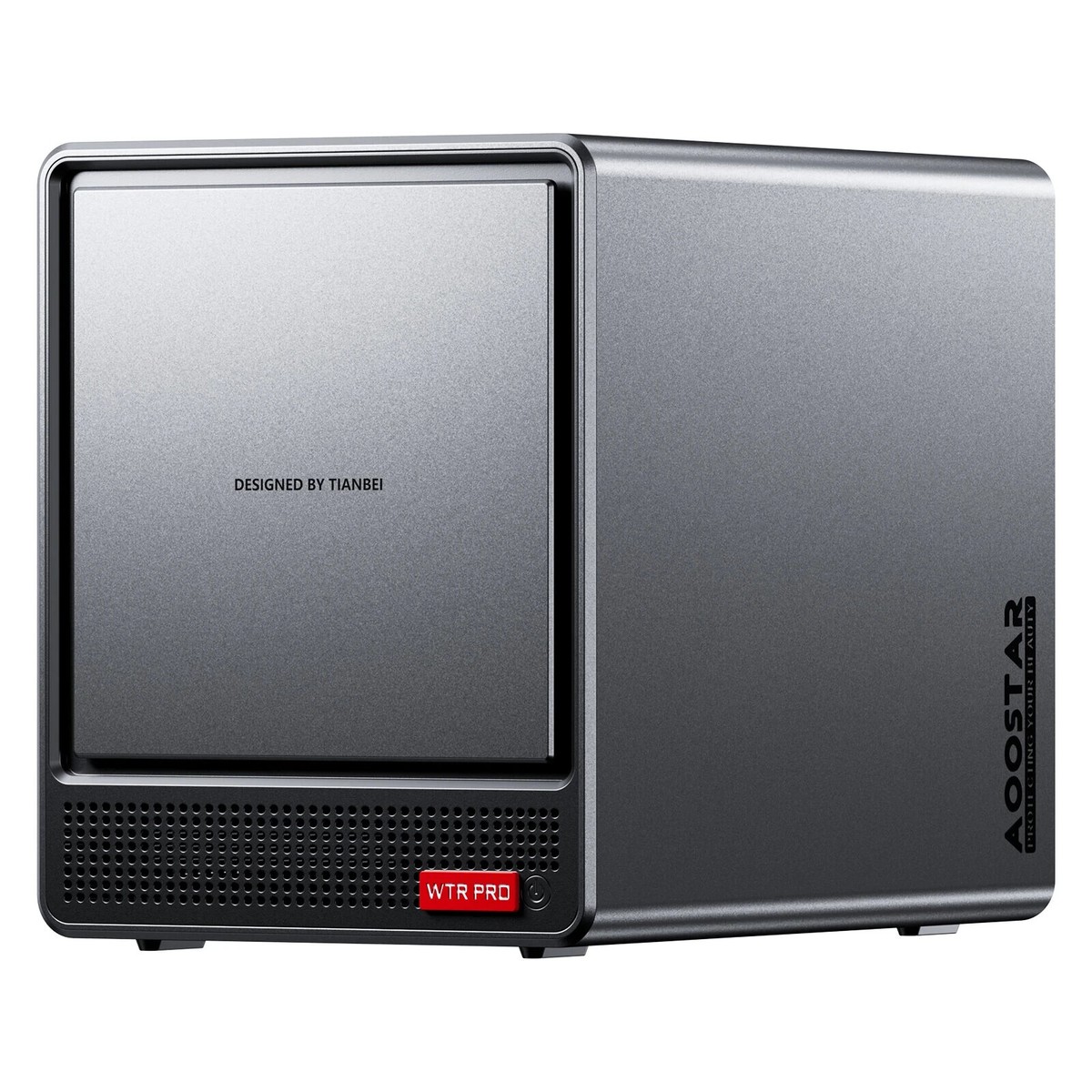 AOOSTAR WTR Pro Mini PC AMD Ryzen 7 5825U SSD NAS 4-Bay 2.5G