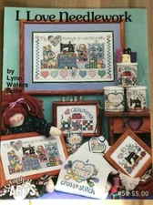 Cross Stitch Pattern: I Love Needlework (Lynn Busa, Graph-it Arts)