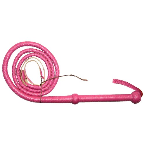Handmade 6-Foot Cowhide Bull Whip 12 Plaits, Heavy Duty, Perfect for Training - Picture 3 of 3