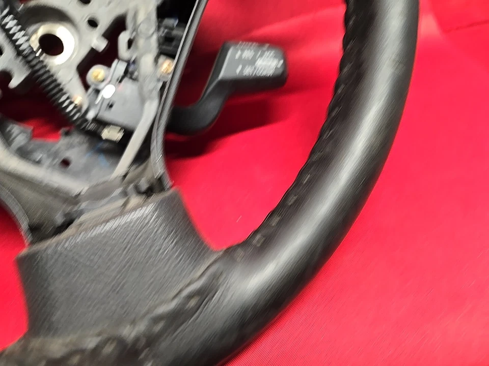 Volante Saab 9-2x 2005 2006 cuero negro con crucero 32010144 Foto 3 de 4