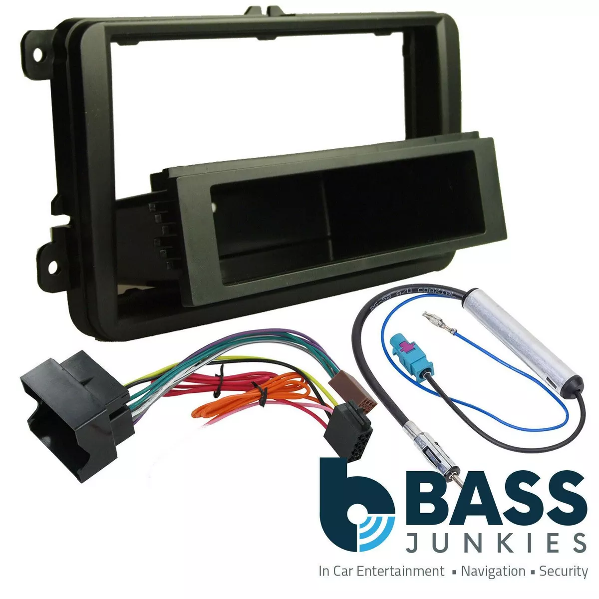 Car Stereo Single Din Fascia Fitting Kit FP 17 03 Fits VW