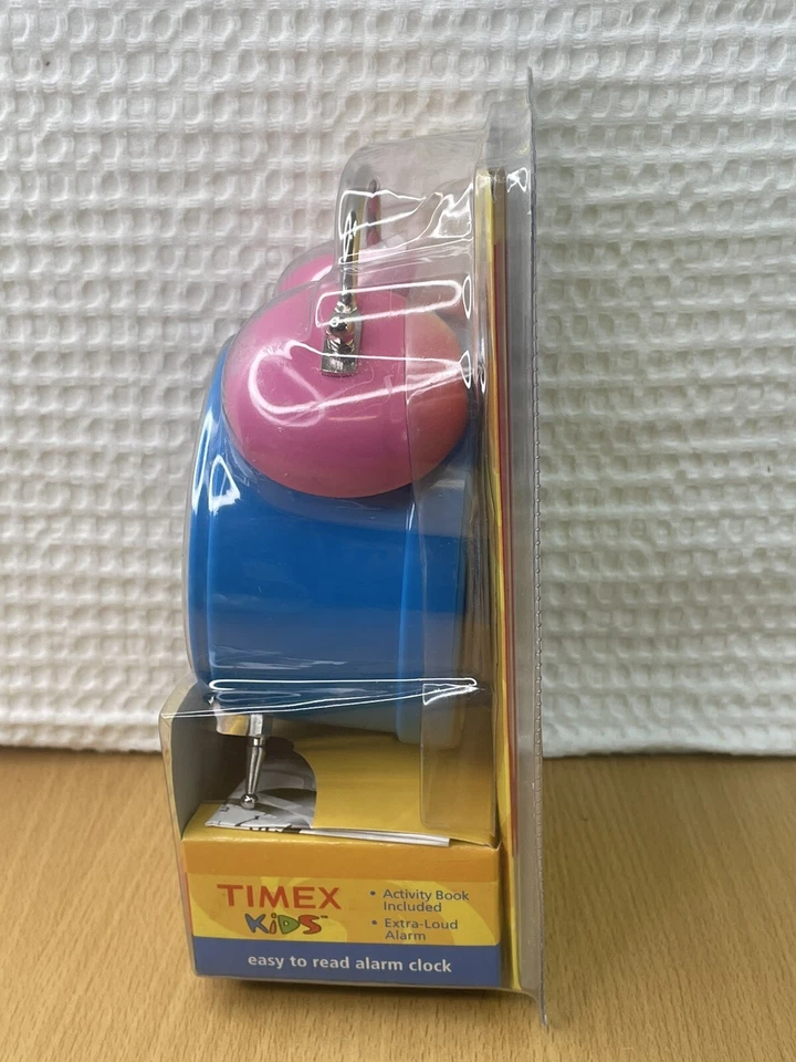 Vintage TIMEX KIDS Analog Bell Alarm Clock TK030L Brand New Sealed - Image 4 of 4