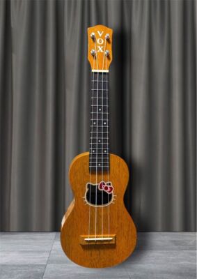 USED) VOX VU-33HK Hello Kitty Model Ukulele Natural Mango