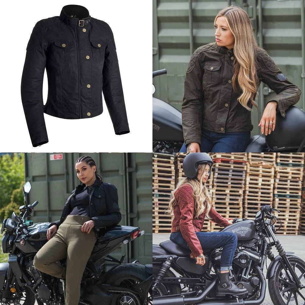 Women's cotton cheap motorcycle jackets