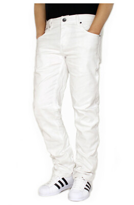 Victorious Men's Slim Fit Stretch Jeans - Red Colored Denim, 40/32 Waist/Inseam - View #10
