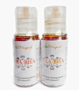 vitamin c serum peeling skin