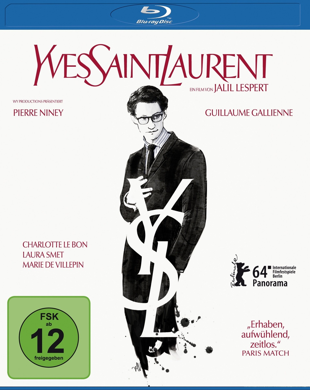 Yves Saint Laurent [Blu-ray] (Blu-ray) Niney Pierre Gallienne Guillaume Le Bon