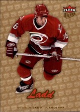2006-07 Upper Deck Ultra GOLD MEDALLION #36 Andrew Ladd CAROLINA HURRICANES