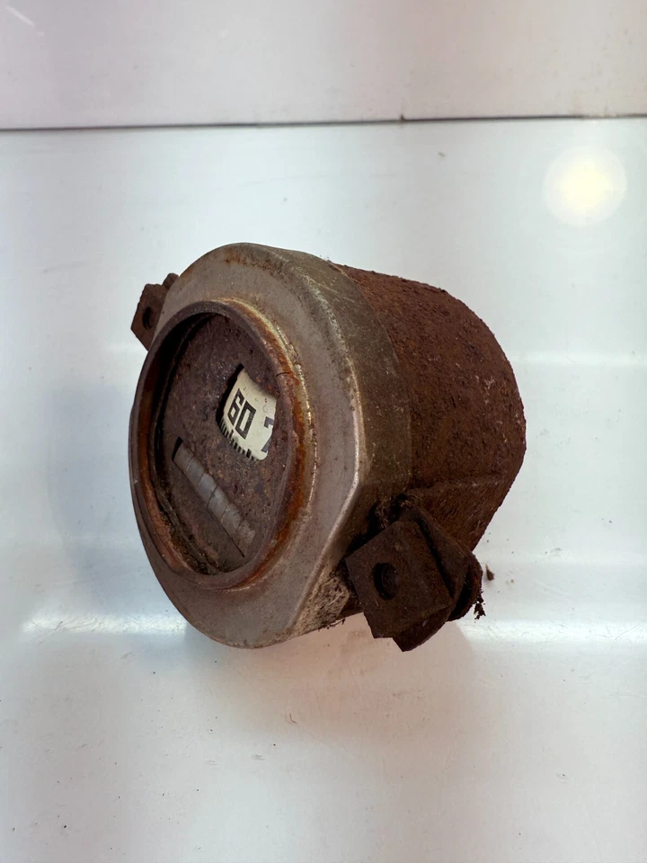 1930 1931 Modelo A Ford Stewart Warner Velocímetro Redondo Speedo Ovalado 30 31 C24-46 Foto 4 de 4