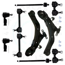 10x Front Lower Control Arm Outer Tie Rod End Fits 2001-2006 Hyundai Elantra