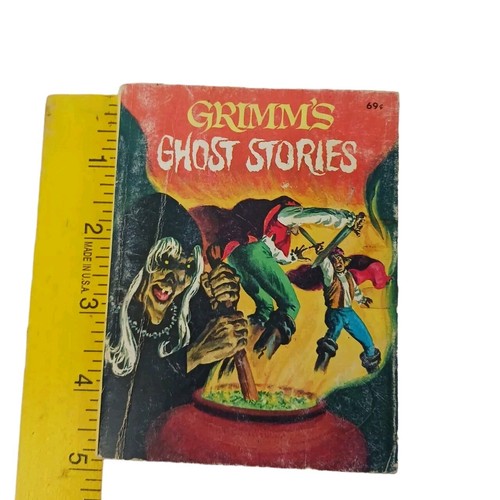 Whitman Grimms Ghost Stories Big Little Book 1976 Vintage Laura French - Picture 2 of 8