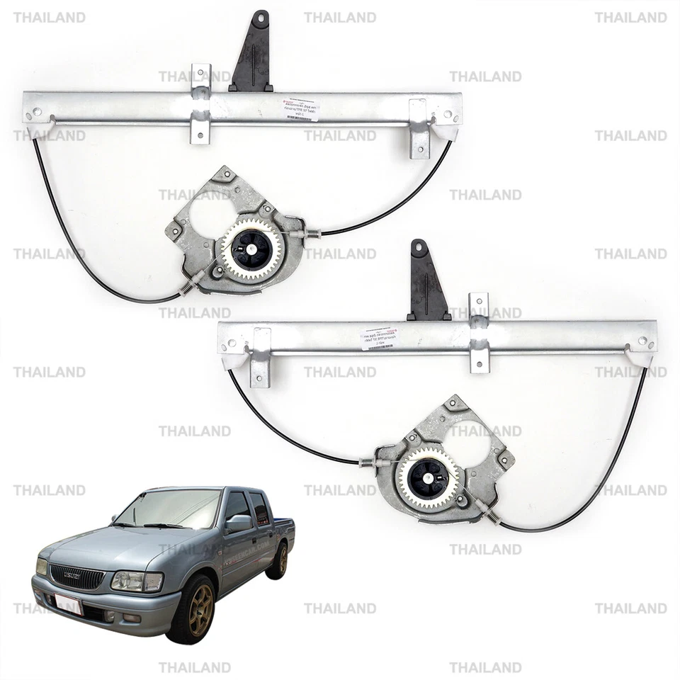 Fits Isuzu Dragon TFR 1997 - 02 Front Pair Power Electric Window Regulator - Image 2 of 4