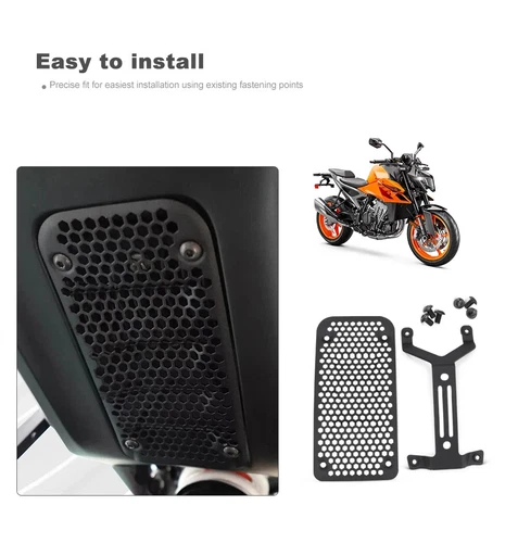 Para Duke 990 duke 2024+ Protector Rectificador Rejilla Protector Accesorios - Imagen 4 de 10