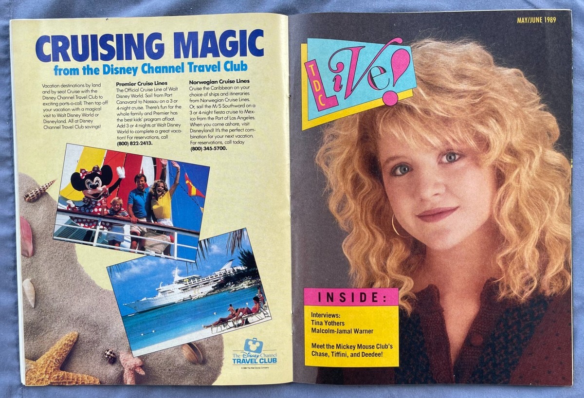 THE DISNEY CHANNEL MAGAZINE 1989 DISNEY / MGM STUDIO TOUR THE DISNEY CHANNEL MAGAZINE 1989 DISNEY / MGM STUDIO TOUR