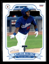 Carlos Rincon 2021 Tulsa Drillers Team Set
