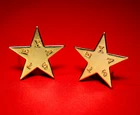 (1) REPUBLIC OF TEXAS & CIVIL WAR CALVARY STAR HAT/CAP INSIGNIA 1840s-1870s