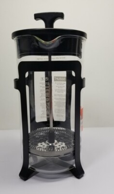 BUDUM  French Press Coffee Tea & Expresso Maker, Heat Resistant  4 Cups. Black 