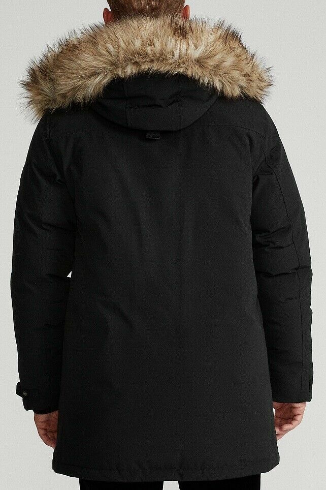 Polo Ralph Lauren Men's Annex Faux Fur-Trimmed Down Parka - Size