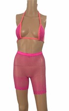 fishnet lingerie set