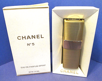 【ヴィンテージ】CHANEL No.5  パルファム 100ml Chanel No 5 Vintage Eau de Parfum 1 1/2 oz Rare Gold Canister