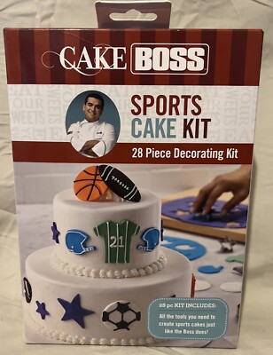 Cake Boss FLOWER CAKE KIT 25 Piece Decorating Kit-NEW IN BOX-Buddy Valastro