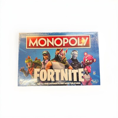 NEW Hasbro Monopoly FORTNITE LIMITED EDITION Board Game  The Storm SEALED