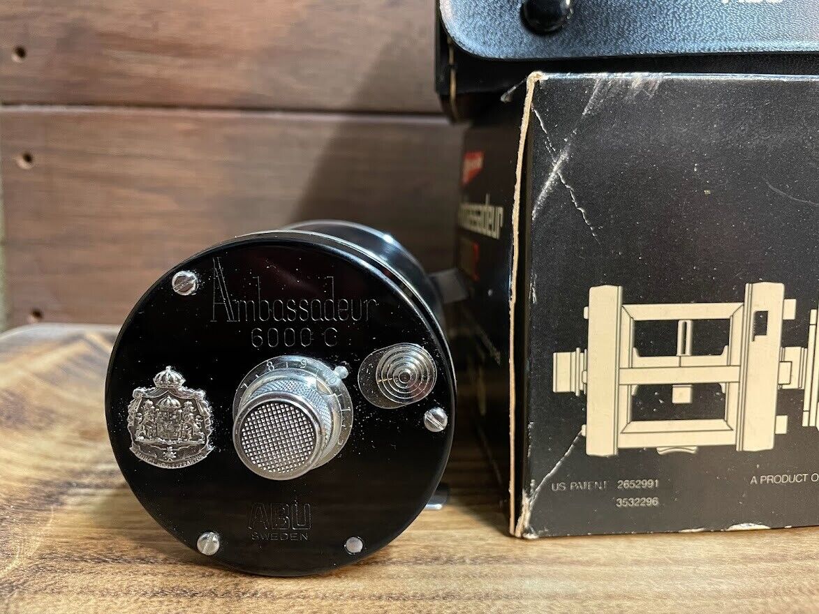 Old Abu Ambassador 6000C Vintage Fishing Reel Limited Old Abu Ambassador 6000C Vintage Fishing Reel Limited