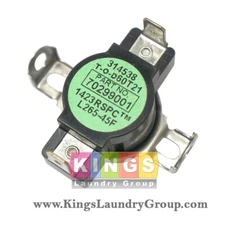 New 70299001 For Huebsch Speed Queen  265F Limit Thermost TU21867