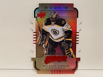 2015 Upper Deck MVP Gold Level 2 Colors & Contours Malcolm Subban #180 Rookie!