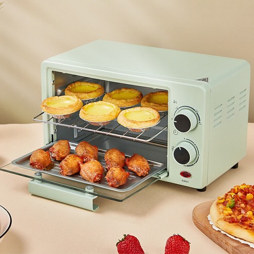 Mini Electric Oven 12L Pizza Bread Cake Baking Grill Barbecue Roaster Toaster AU - Picture 7 of 13