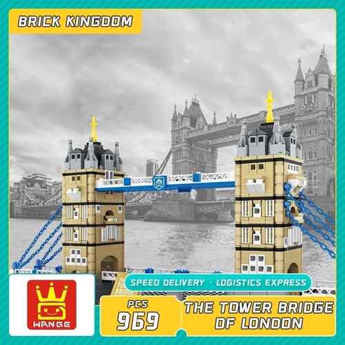 Wange Bloque de Construcción Juguetes Arquitectura Mundial Ladrillos Modelo para Adultos o Niños - Imagen 161 de 872