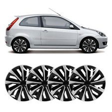 Us Set Of 4 Wheel Covers Full Rim Snap On Hub Caps Fit R15 Tiresteel Wheels 15