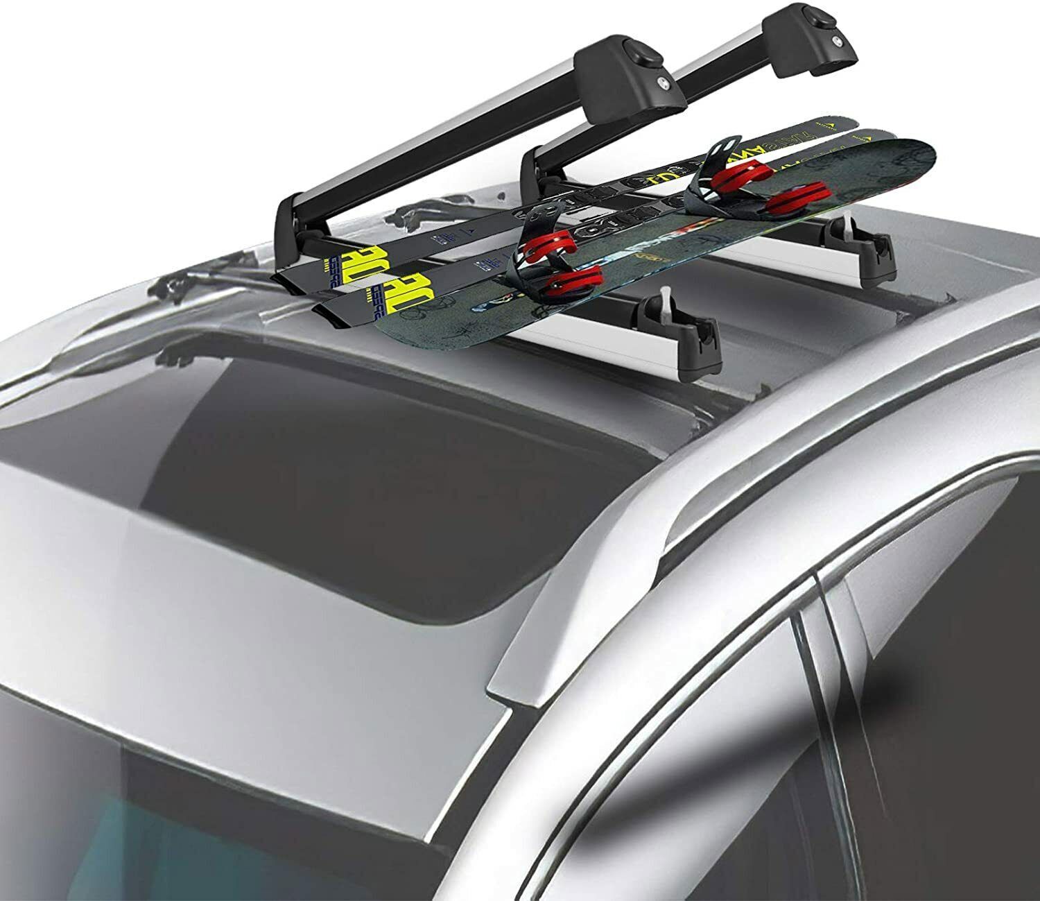 2Pcs Fits for Kia Telluride 20192023 Ski Roof Racks Snowboard Roof