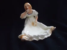 Vintage Porcelain Victorian Lady Pipe Holder, Ashtray, Rings & Things Tray Czech