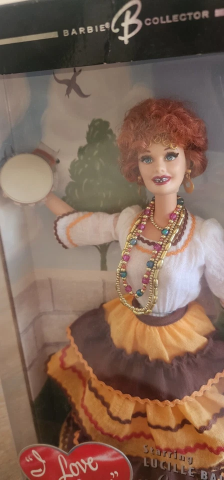 Muñeca Barbie Lucille Ball I Love Lucy #38 The Operetta Edición Coleccionista 2002 Foto 2 de 4