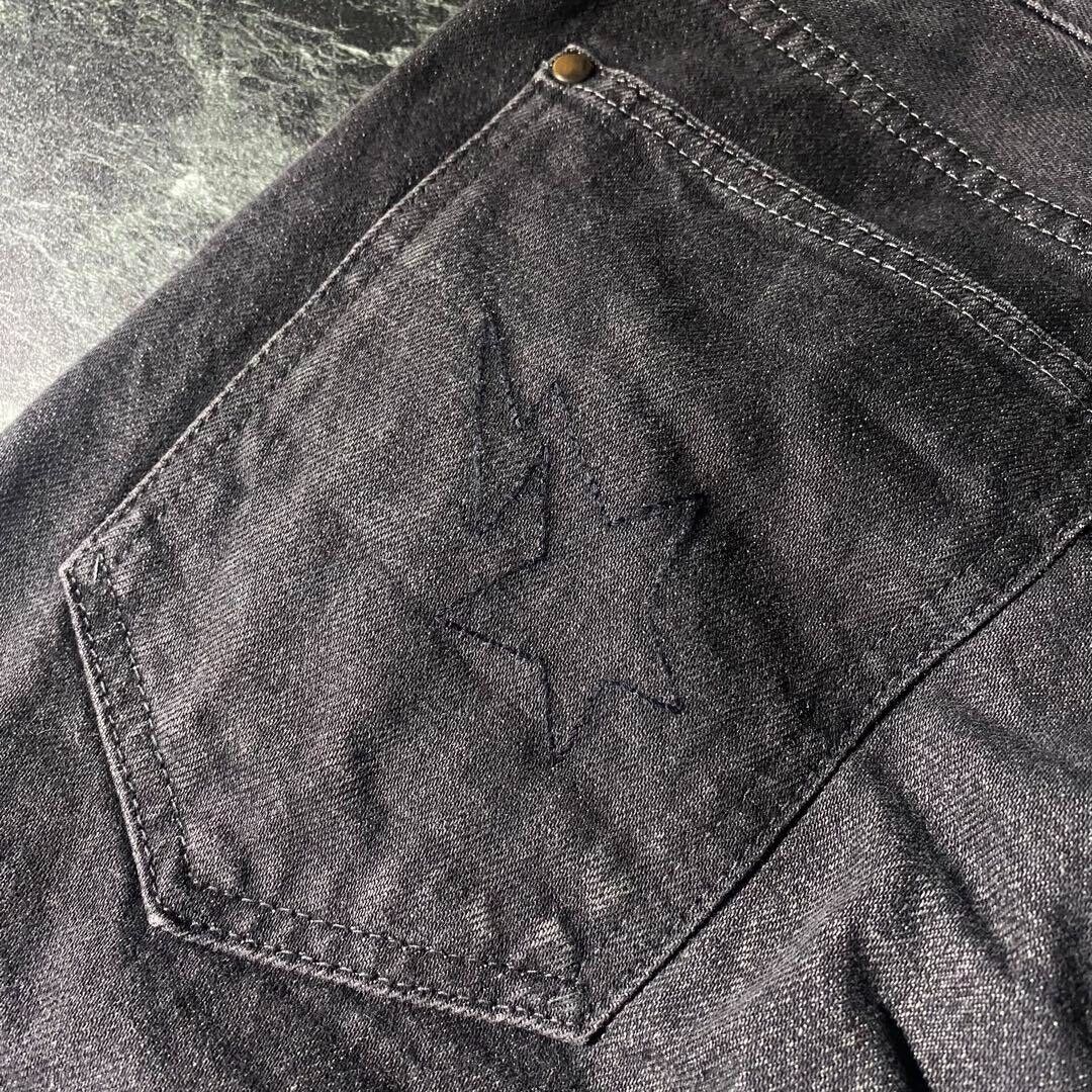 A BATHING APE Bottom bape sta black jeans 90s M | eBay