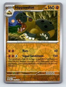 Hippowdon 106/182 Destined Rivals Reverse Holo Uncommon