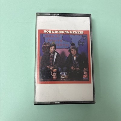 Bob & Doug McKenzie Great White North Cassette Tape 1981 Geddy Lee Rush Take Off