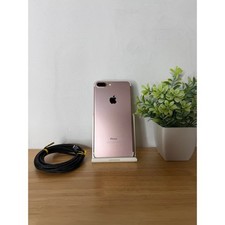 Apple iPhone 7 Plus 256GB in Rose Gold - Fully Unlocked - Good Condition
