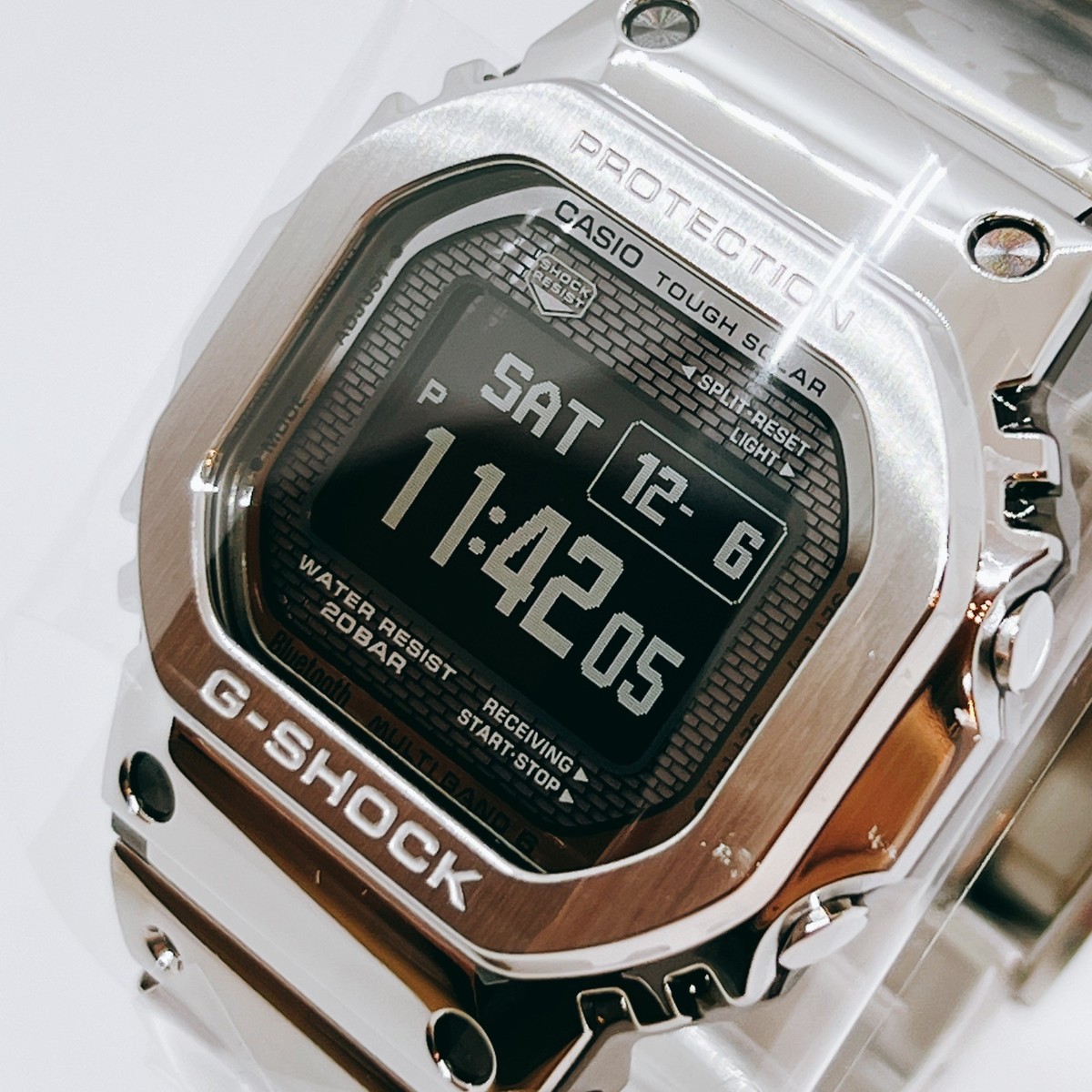 【新品未使用未開封品】G-SHOCK GMW-B5000D-1JF G-Shock GMW-B5000-1 Stainless Steel with Resin Band - G-Central G