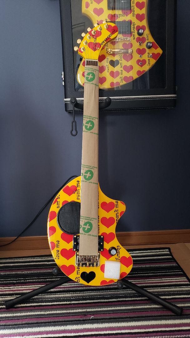 Fernandez Zo-3 Yellow Heart Hide X Japan | eBay