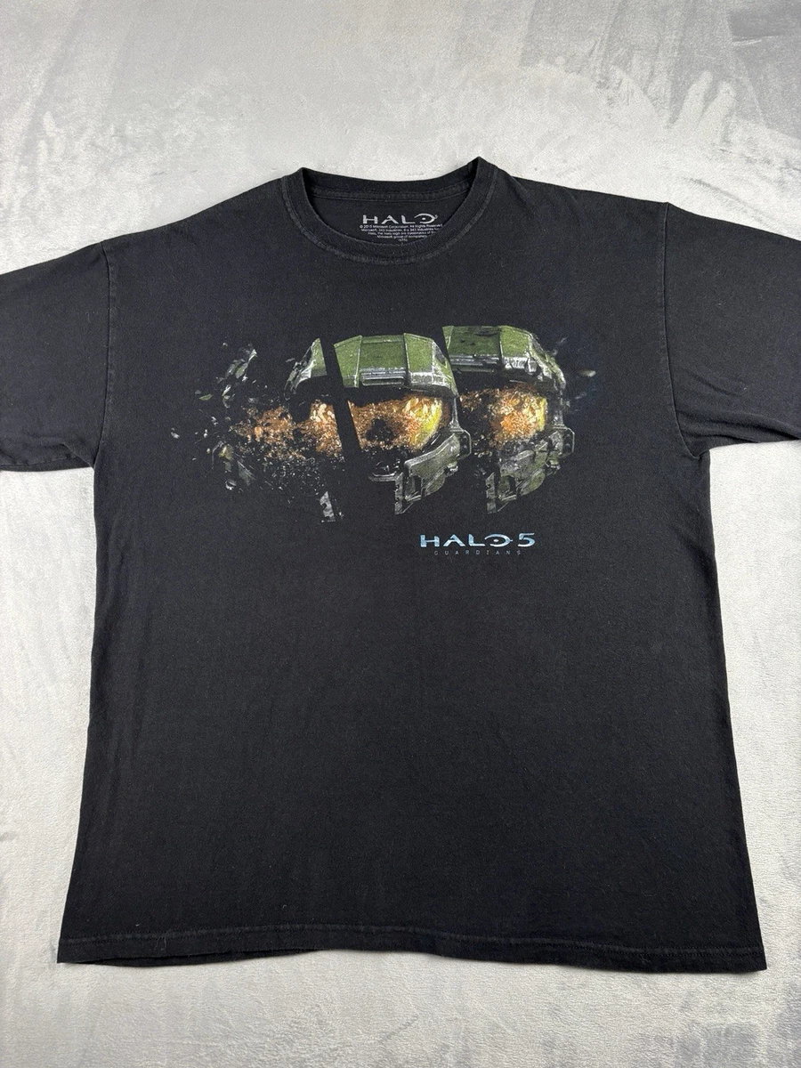 LOT DEUX TEE SHIRTS HALO 5 PS4 COMME NEUF TAILLE L COLLECTOR