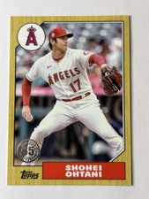 2022 Topps Shohei Ohtani 1987 Baseball 35th Anniversary Angels