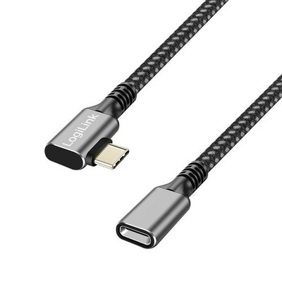 LogiLink CUA0111 USB Cable 3.2 Gen 2 (3.1 2) 1 M C Black, Grey ~E~