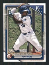 2024 Bowman Prospects #BP-80 Tony Ruiz Kansas City Royals 40759