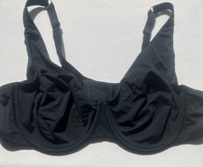 Third Love 24/7 Classic Unlined Bra Womens 40C Black Underwire Comfort