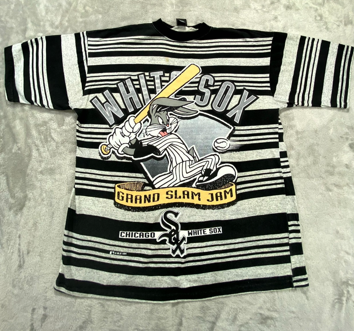 Vintage Chicago White Sox T Shirt Mens Large 1994 Bugs Bunny MLB