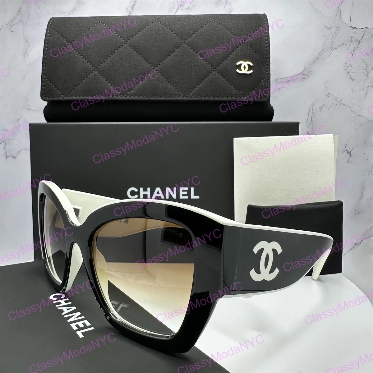 小物 CHANEL Butterfly Ribbon Y2K Sunglasses CHANEL Butterfly Sunglasses for Women for sale | eBay